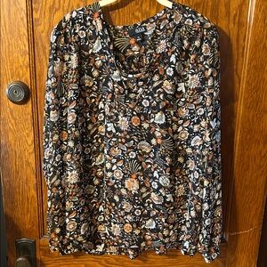 a.n.a Women's Multicolor Floral Blouse